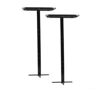 1/2 pz Dragon Fruit Climbing Frame, Dragon Fruit Traliccio, Telaio di supporto verticale in metallo per piante rampicanti, 30,5 x 30,5 x 127 cm (2 pezzi)