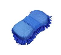 1/2 Pz Guanto In Microfibra Di Ciniglia Spugna For Autolavaggio Spazzola For La Cura Strumenti For La Pulizia Asciugamano For Auto Guanto Accessori For Lo Styling(1pcs blue)
