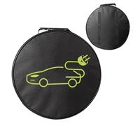 1/2 pz Jumper Cable Bag - Borse per cavi di ricarica | Borsa resistente per cavi di ricarica auto, organizer interno automobilistico, conservazione dei cavi del ponticello della batteria, organizer