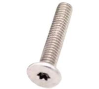 1-2 pz M3 M4 M5 304 A2-70 In Acciaio Inox Foro Cavo Attraverso L'aria Fuori Passare Sei-Lobo Torx ultra sottile Piatto Wafer Testa Bullone Vite di Sicurezza(12mm,M4 2pcs)