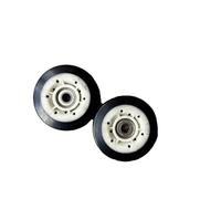 1/2 pz Ruota di supporto for asciugatrice for rulli di supporto del cestello dell'asciugatrice Whi-rlpool Kit rullo di supporto del cestello posteriore(2pcs)