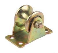 1 2 rotelle in acciaio con cuscinetto di carico di 200 kg per corde da arrampicata e attrezzi da fitness