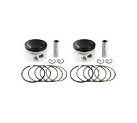 1/2 Set Kit fasce elastiche pistone moto da 49 mm ~ 50 mm for XV250 XC125 Cygnus XV 250 XC 125(2sets 49.5mm)