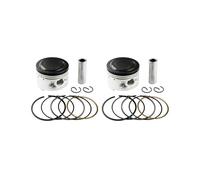 1/2 Set Kit fasce elastiche pistone moto da 49 mm ~ 50 mm for XV250 XC125 Cygnus XV 250 XC 125(2sets 49mm)