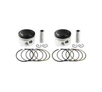 1/2 Set Kit fasce elastiche pistone moto da 49 mm ~ 50 mm for XV250 XC125 Cygnus XV 250 XC 125(2sets 50mm)