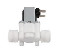 1/2 Solenoid Valve Water Control 12V Plastic 1/2 Solenoid Valve(12V) | 12V DC operation, normally closed type, plastic body, 1/2 inch port, compact design for tight spaces