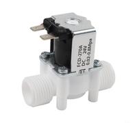 1/2 Solenoid Valve Water Control 12V Plastic 1/2 Solenoid Valve(24V) | 12V DC operation, normally closed type, plastic body, 1/2 inch port, compact design for tight spaces