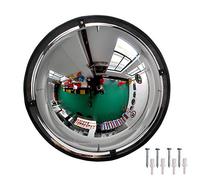 1/2 Specchio Acrilico a Cupola, Specchio di Sicurezza Convesso a 360 Gradi per supermercati, Negozi, parcheggio sotterraneo, 19,68 Pollici (50 cm)