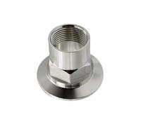 1/2" to 2" BSPT Female x 1.5"-2.5" Tri Clamp Hex Adapter, Stainless Steel TC Fitting(SUS304-50.5mm,1 in)