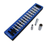 1/2" unità metrica doppia profondità 12 lati prese biesagonali 10 mm - 24...