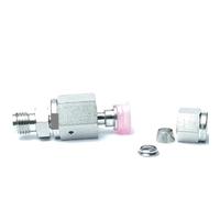 1/2" VCR Female To 6mm Tube Double Ferrule Compression SUS 316L Stainelss Steel Pipe Fitting Coupler