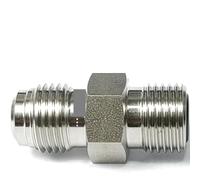 1/2" VOC Male To 1/4" VCR Male Nipple SUS316L Stainless Pipe Fitting Connector Coupler Adapter