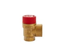 1/2 "x 3/4" Valvola riduttrice di rilascio della pressione di sicurezza della caldaia FxF femmina 2,5 Bar