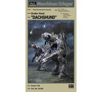 1:20 HASEGAWA Humanoid Unmmaned Interceptor Grober Hund, Dachshund Kit HA64120