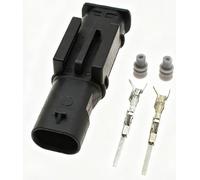1-20 Kit Spina sensore di impatto impermeabile con connettore automatico iniettore carburante a 2 pin