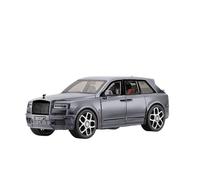 1:20 Per Rolls-Royce Cullinan Mansory SUV Modello Auto Metallo Pressofuso Simulazione Suono E Luce Giocattolo(Gray)