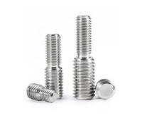 1-20 pezzi M4 M5 M6 M8 M10 M12 M16 Viti di riduzione Adattatore convertitore for fotocamera Bullone di conversione in acciaio inossidabile 304 Vite senza testa a doppia estremità(M16x25to m20x25(1pcs)