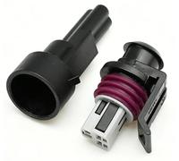 1-20 Set 3 Pin LS TPS AEM MAP GT150 Femmina Maschio Auto Connettore Sensore Acceleratore Connettore 15397275 15397149(Female set,10Sets)