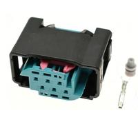 1-20 set di connettori automatici for pedale acceleratore femmina a 6 pin(Blue Female,1Set)