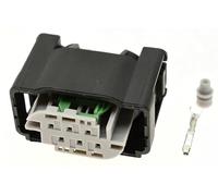 1-20 set di connettori automatici for pedale acceleratore femmina a 6 pin(Grey Female,1Set)