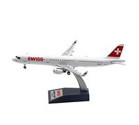 1 200 Fit For A321 HB-IOO Airline Aircraft Modello In Metallo Con Display Del Carrello Di Atterraggio Serie Da Collezione Kit di gioco per Hobby