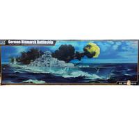1:200 Trumpeter NAVE GERMAN BISMARK KIT TR03702 Modellino