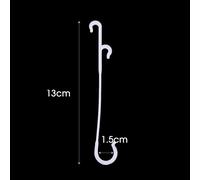 1-200pcs Pianta Pomodoro Supporto J a Forma Di Ganci Riutilizzabile Verdura