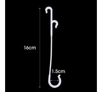 1-200pcs Pianta Pomodoro Supporto J a Forma Di Ganci Riutilizzabile Verdura