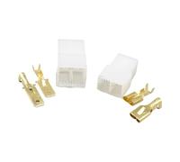 1-20kit 2 Pin Non Sigillato Automotive p/Loop Connettore Femmina Elettrico PA66 Maschio Con Terminale Pins 180924-5 180923-5(Set femmina femmina,20Set)
