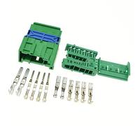 1-20kit 6 pin verde maschio femmina auto-coda leggera luce posteriore lampade connettore spina Compatible With Citroen 98821-1065(Male female set,5Sets)