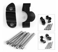 1" 20mm Riser prolunghe Alza Manubrio Per Suzuki GSX-S1000 GSX-S1000F 15-18 Nero