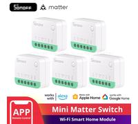 1-20PCS SONOFF MINIR4M Matter Wifi Smart Switch Mini Modulo di Automazione Domestica Connessione Locale per Alexa Google Home SmartThings