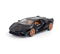 1:22 For Lamborghini Simulazione Fulmine Lega Auto Sportiva Tirare Indietro Modello Ragazzo Collezione Regalo Giocattolo Auto Artigianato Macchinine Mini Auto(4)