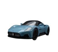 1:22 Per Maserati MC20 Supercar Modello In Lega Diecast Metallo Suono E Luce Ragazzi Auto Giocattoli Giocattoli Metal Vehicles non RC(Blu)