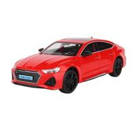 1:24 Adatto per Audi RS7 Coupe Modellini in Lega pressofusi e Veicoli Giocattolo Modello di Auto in Metallo Suono Luce ad Alta Simulazione Batterie Non Incluse(Red)