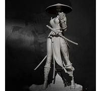 1/24 antico Ninja donna guerriero resina statuetta Kit non assemblato e non verniciato Miniature/cK-8152 Goodmoel
