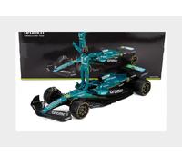 Bburago F1 Aston Martin AMR25#18 Stroll con personaggio pilota (2025) - Modellino auto Formula 1 scala 1:24, auto da collezione fedele auto giocattolo a partire dai 14 anni (18-28071S)