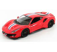 MODELLINO BBURAGO FERRARI 488 PISTA R P 1/24