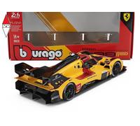 Bburago - Ferrari 499P 24H LMS Hypercar 2025#83, Auto Diecast in Scala 1:24, Replica Dettagliata Le Mans Champion, Portiere Apribili, Licenza Ufficiale Ferrari, Età Consigliata 3+ Anni