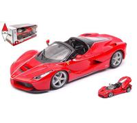 1/24 Burago Ferrari Laferrari Aperta Spider 2016 Red 18-26022R