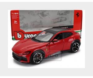 1:24 BURAGO Ferrari Purosangue Suv 2022 Red BU26030R