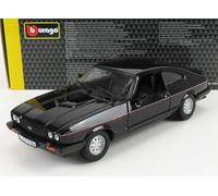 Ford Capri 2.8 Iniezione Mk II 1982 Nero Modellino Auto 1:24 Bburago