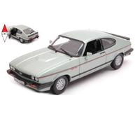 BBurago Modellino Auto Ford Capri 1982 Injection Scala 1/24 Verde Chiaro Metallizzato BU21093GR