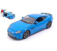 1/24 BURAGO JAGUAR XKR-S COUPE 2011 BLUE MET