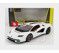 Lamborghini Countach Lp1 800 / 4 White 1:24 Model 21102 BBURAGO
