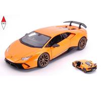 MODELLINO AUTO STATICO BURAGO LAMBORGHINI HURACAN LP640-4 PERFORMANTE 2017 1/24