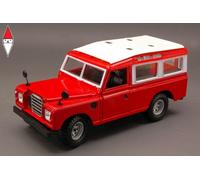 MODELLINO AUTO STATICO BURAGO LAND ROVER 110 1976 ROSSO MODELLISMO SCALA 1/24