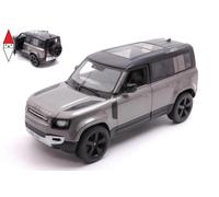 1/24 Burago Land Rover New Defender 110 2020 Grey Met Black 18-21101S