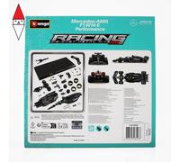 1/24 BURAGO MERCEDES GP F1 W14 TEAM MERCEDES-AMG PETRONAS FORMULA ONE N 44