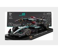 1:24 BURAGO Mercedes Gp F1 W15 #44 2024 Hamilton +Pilot & Showcase BU28063-H